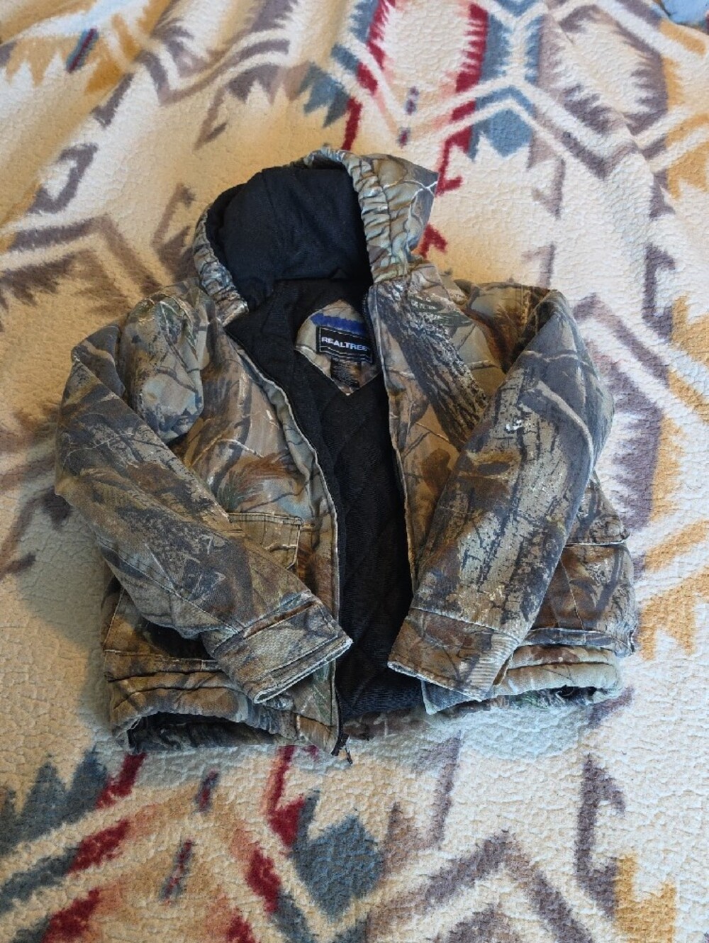 Realtree Kids Camo Puffer Jacket with Hood